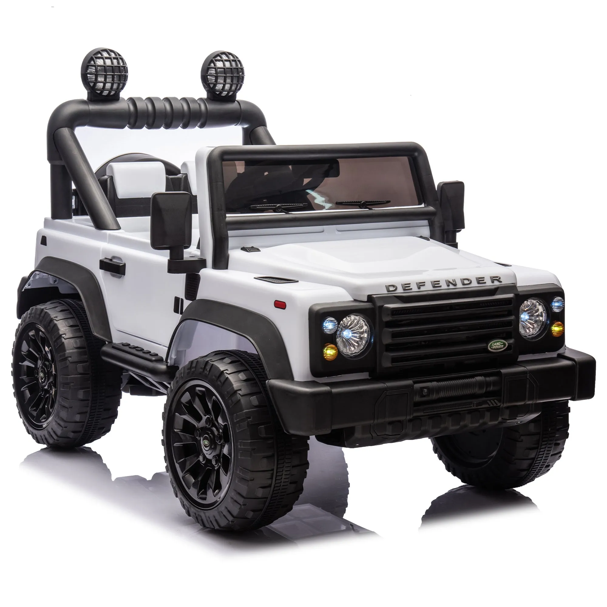 24V Land Rover Defender Kids Ride-On Car with Parent Control