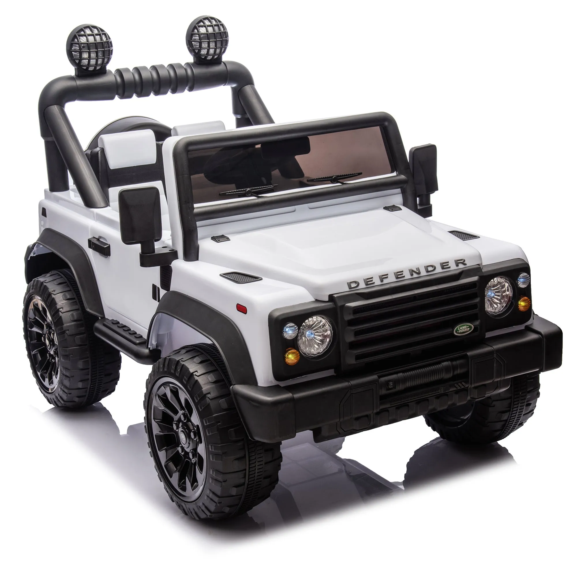 24V Land Rover Defender Kids Ride-On Car with Parent Control