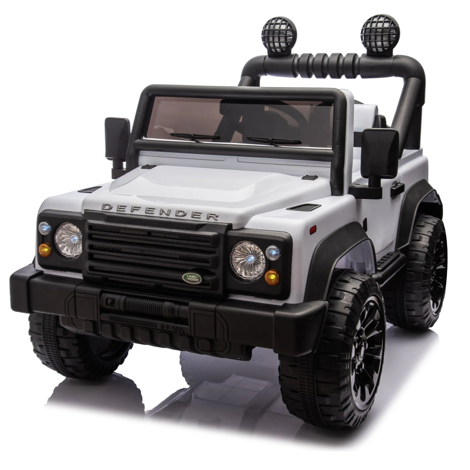 24V Land Rover Defender Kids Ride-On Car with Parent Control