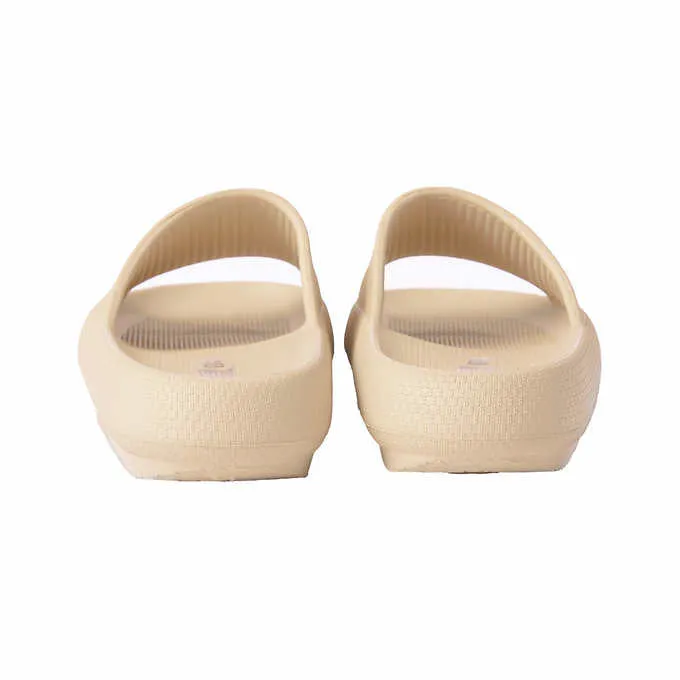 32 Degree Cool Unisex Cushion Slides Tan