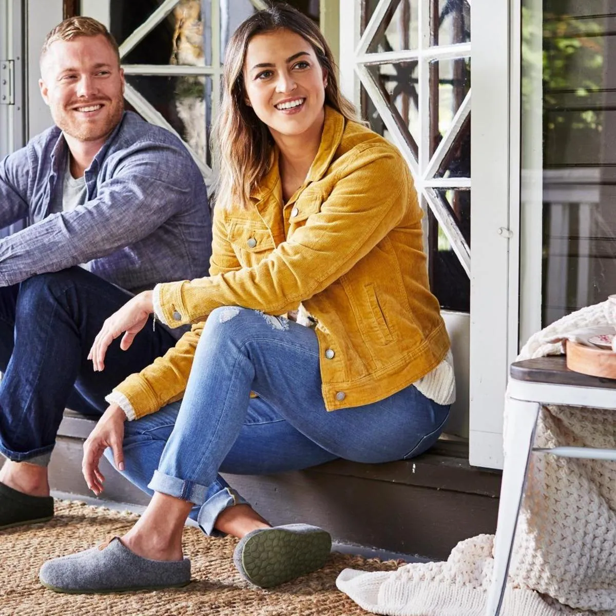 Acorn Women's Algae-Infused Wool Slippers