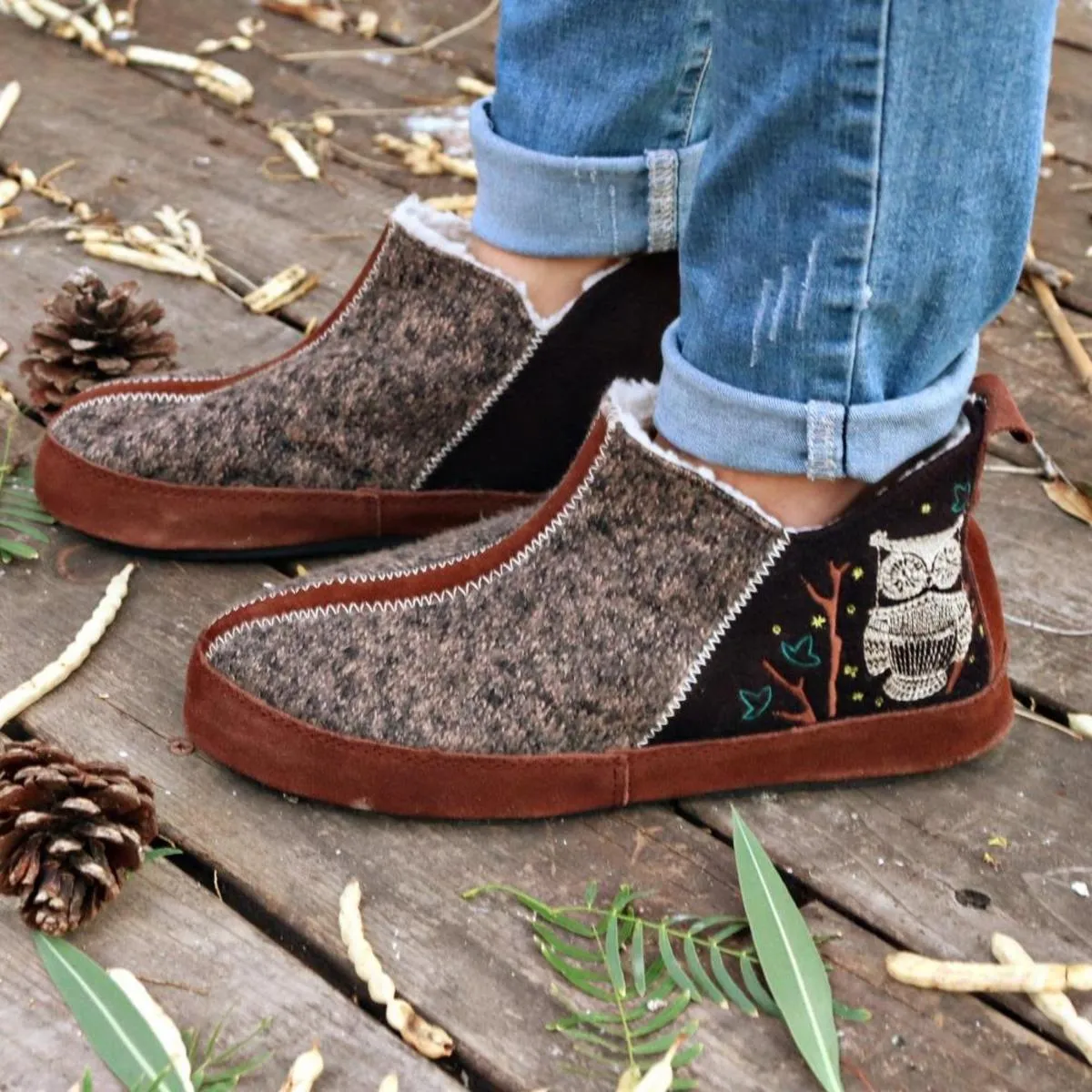 Acorn Women's Forest Bootie Slippers