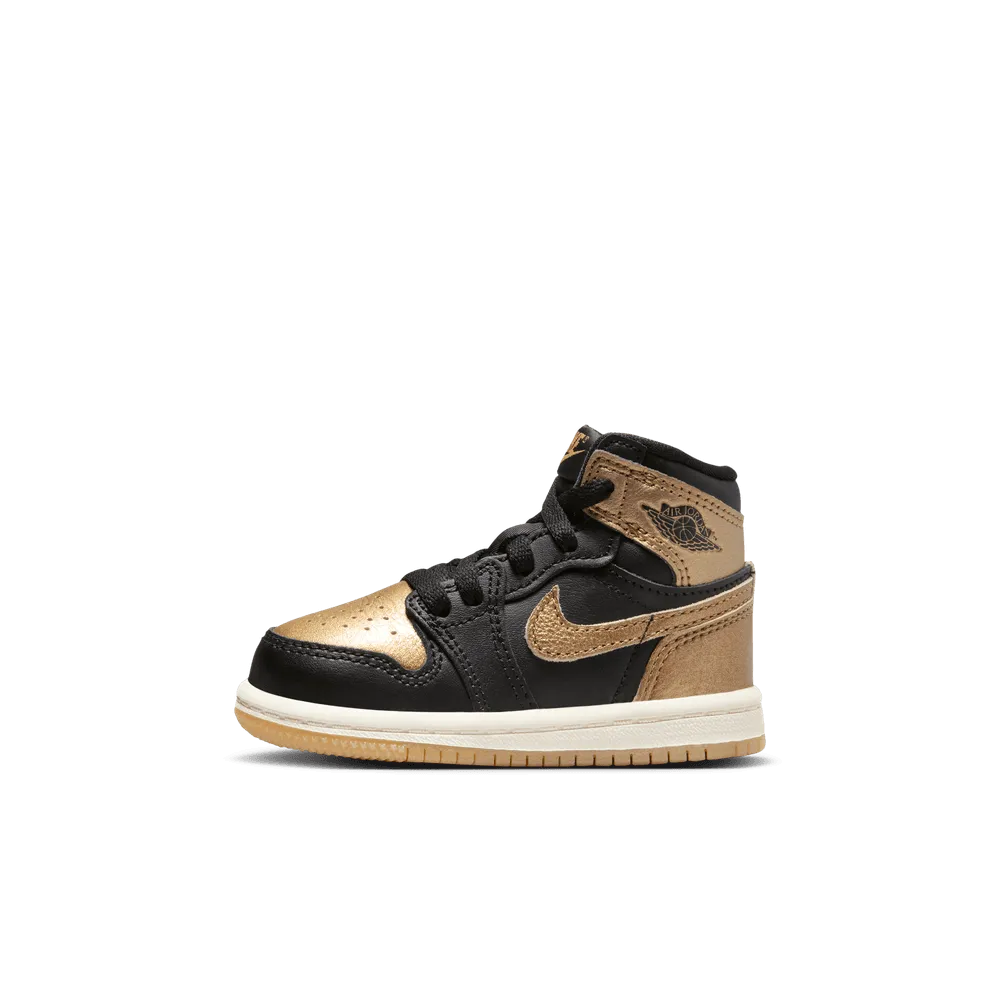 Air Jordan 1 Retro High OG TD 'Black Metallic Gold'