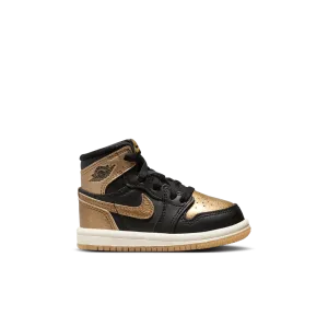 Air Jordan 1 Retro High OG TD 'Black Metallic Gold'