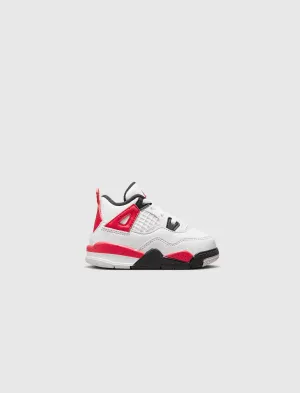 AIR JORDAN 4 RETRO TD "RED CEMENT" TD