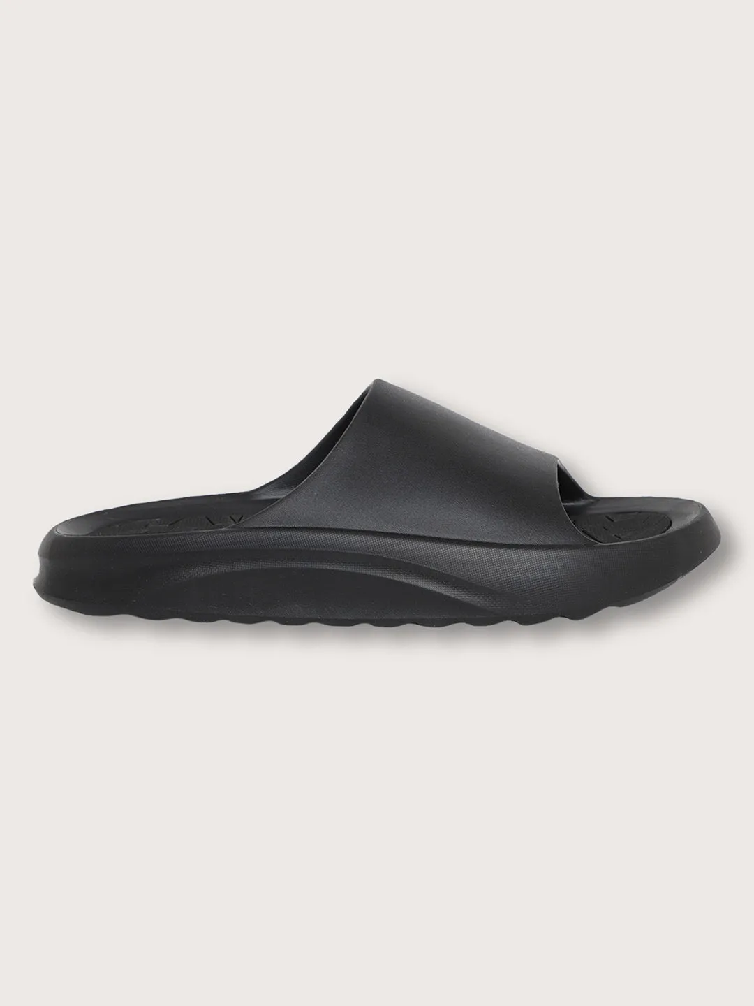 Antony Morato Men Open Toe Rubber Sliders