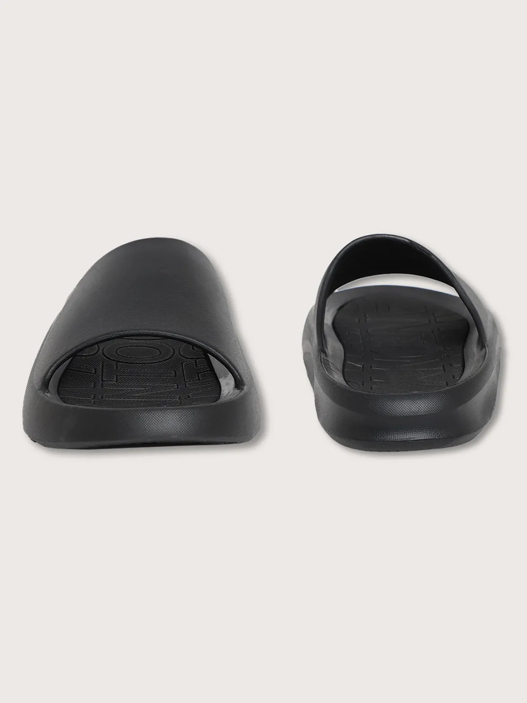 Antony Morato Men Open Toe Rubber Sliders