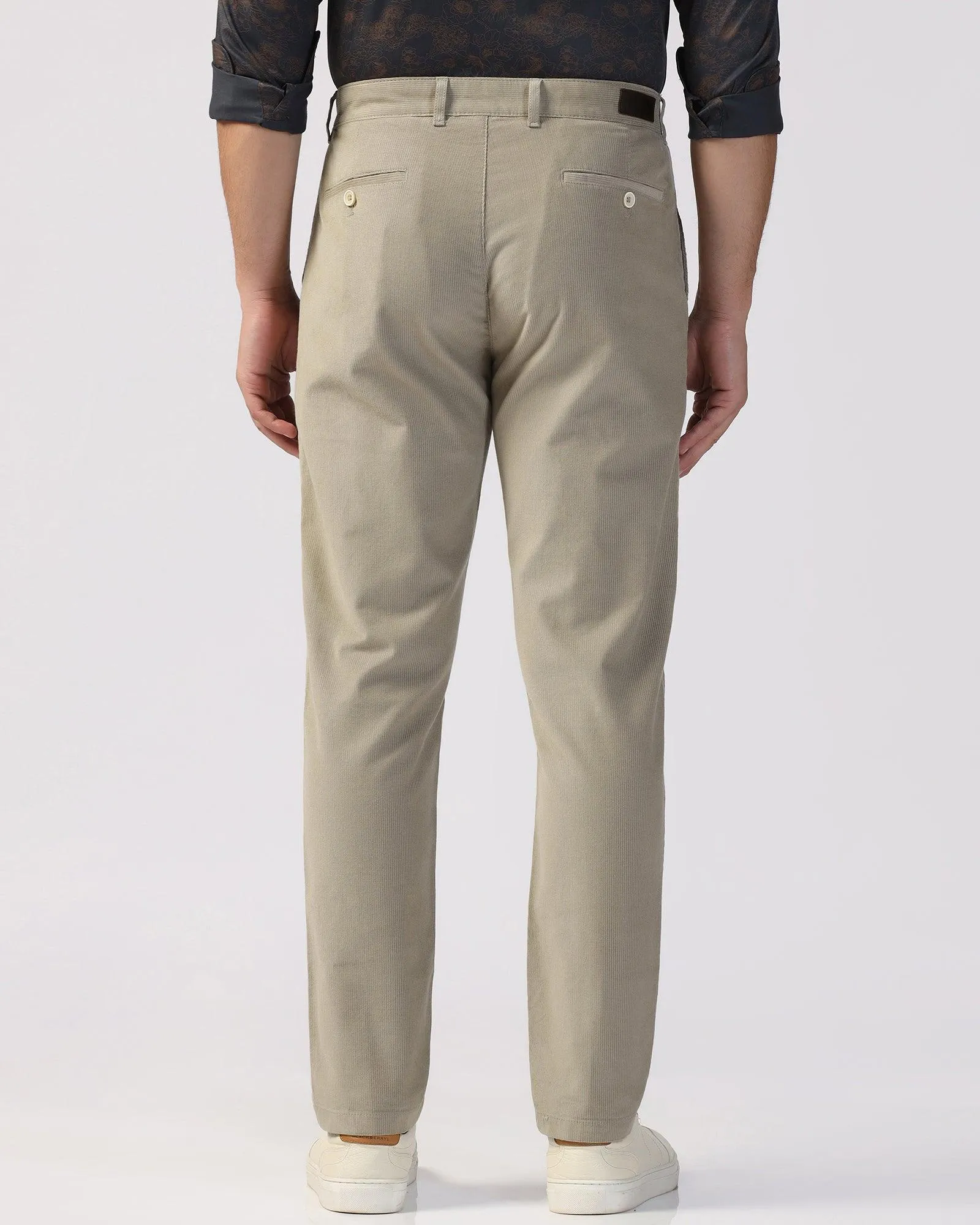 B-98 Casual Mouse Textured Khakis - Kang