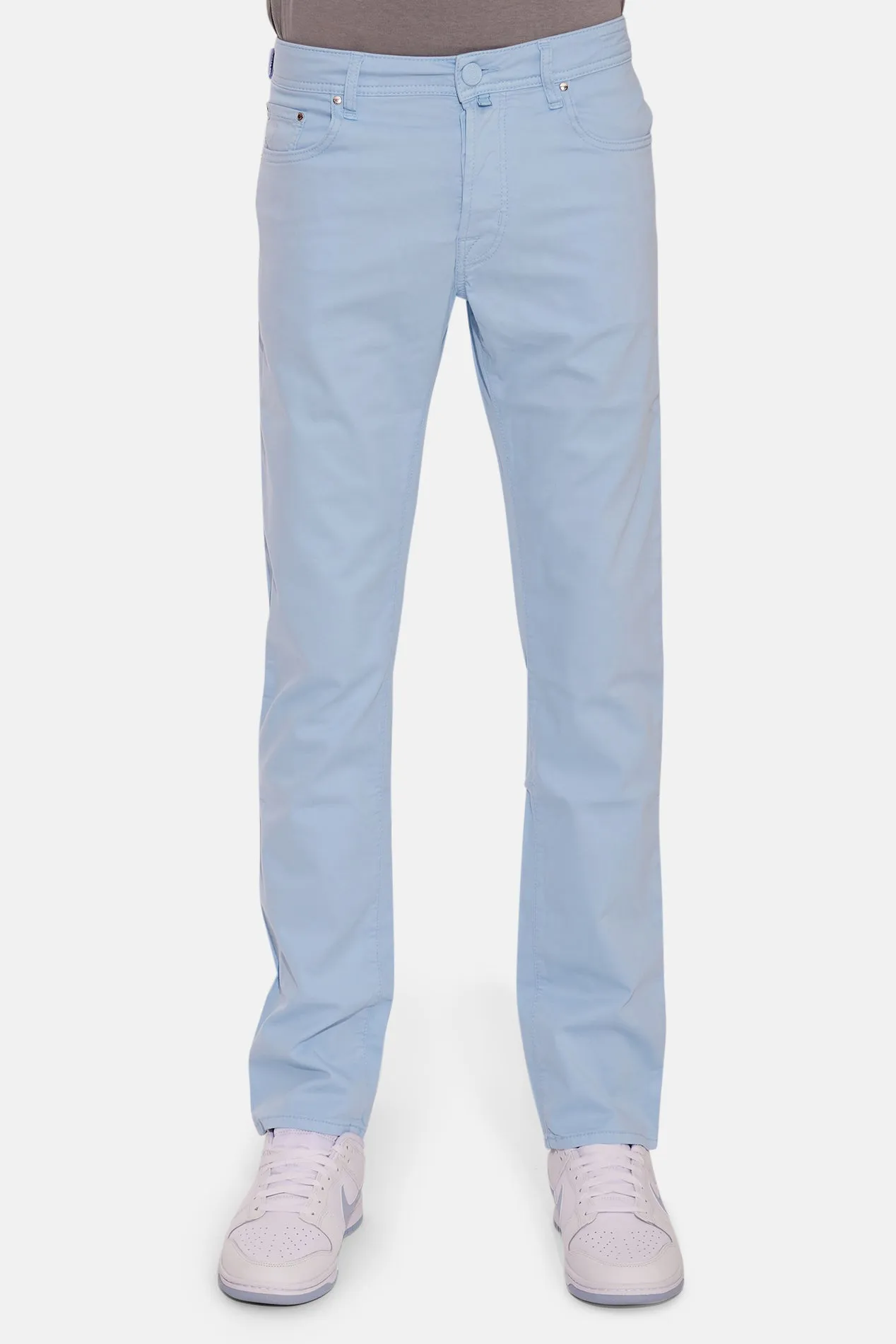 Bard Soft Stretch Twill 5 Pkt Sky Azure