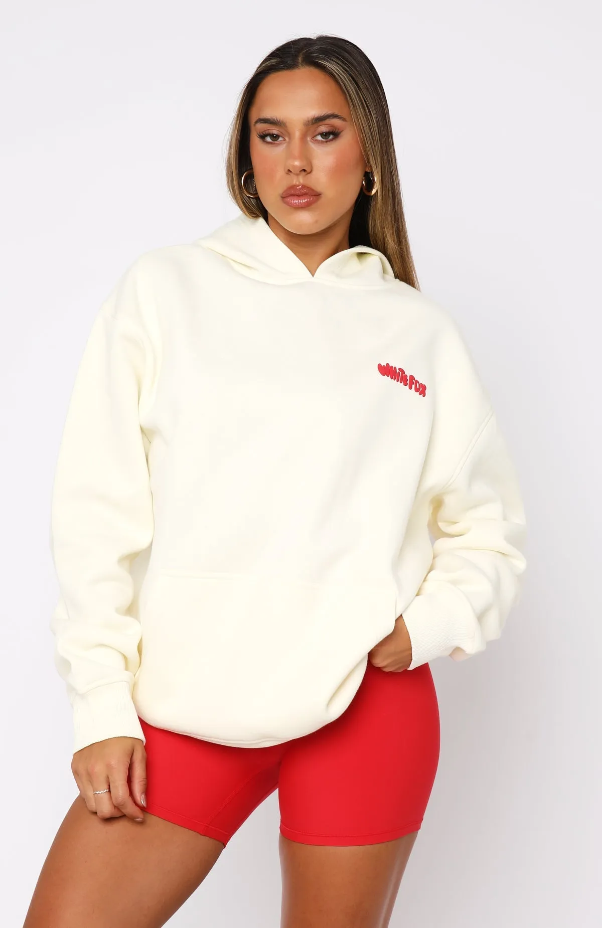 Best Of My Life Oversized Hoodie Cream