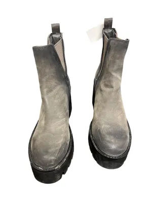 Boots Ankle Heels By Mia In Grey, Size: 7.5