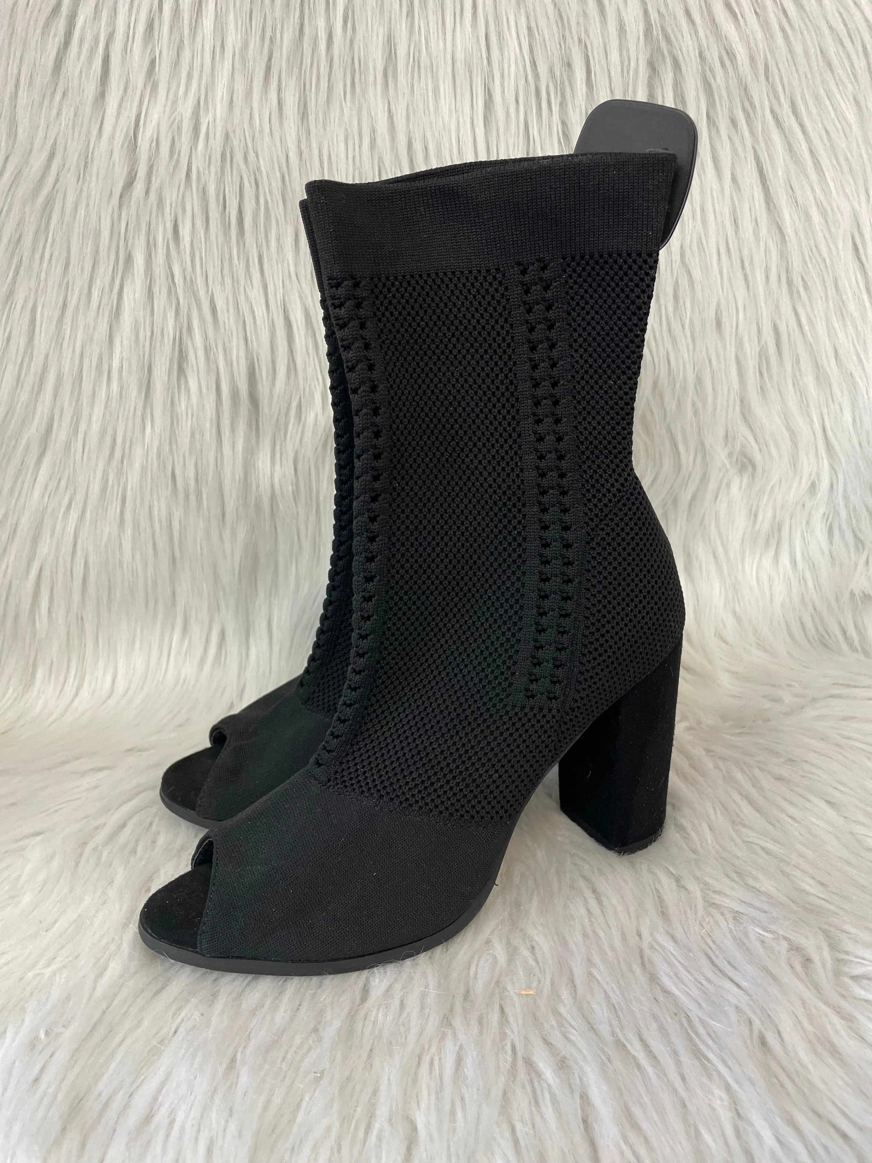 Boots Ankle Heels By Olivia Miller In Black, Size: 7