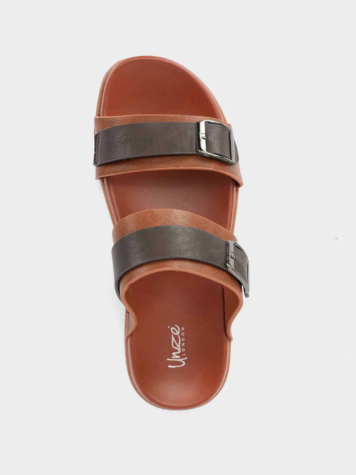 Boys "SANTION" Buckle Detailing Slippers