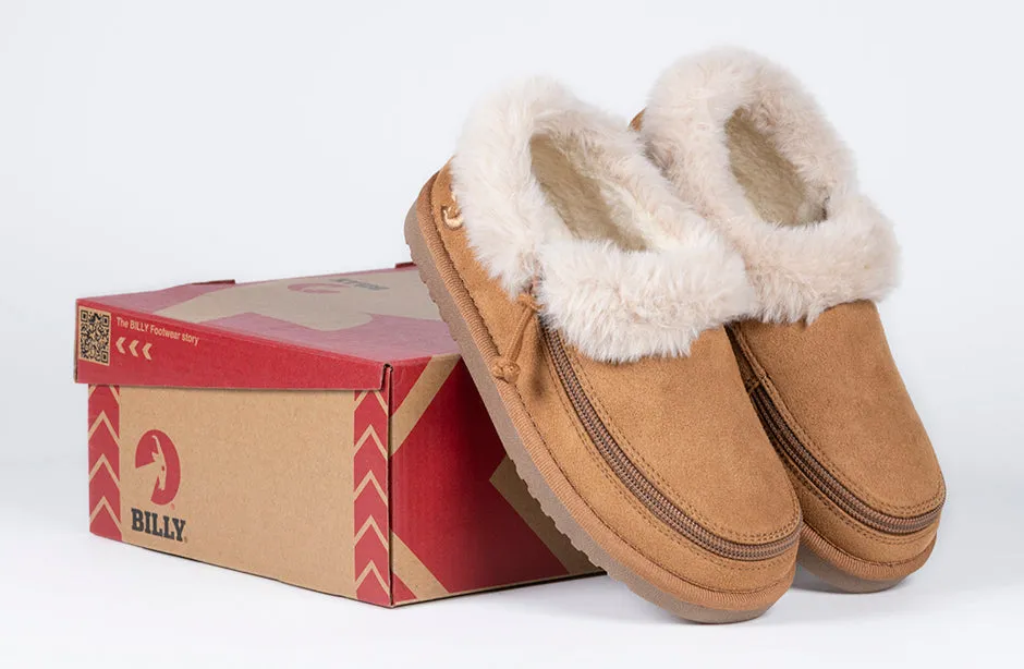 Chestnut BILLY Cozy Slippers