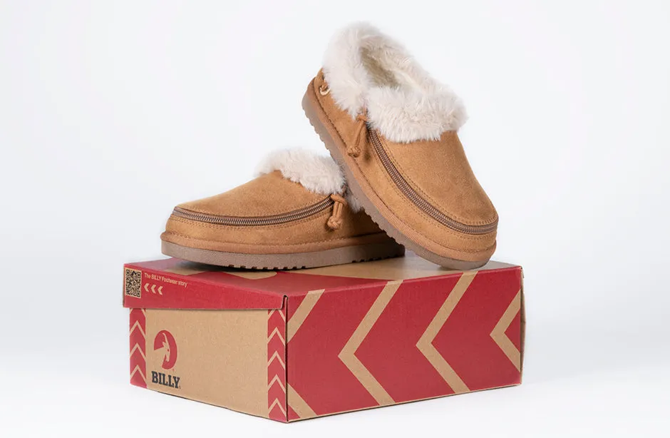 Chestnut BILLY Cozy Slippers