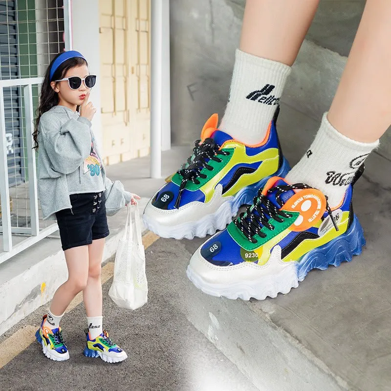 Children's Color-block Casual Sneakers