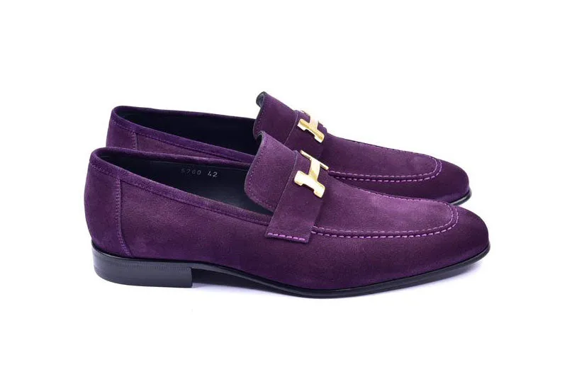 Corrente Suede Loafer Purple