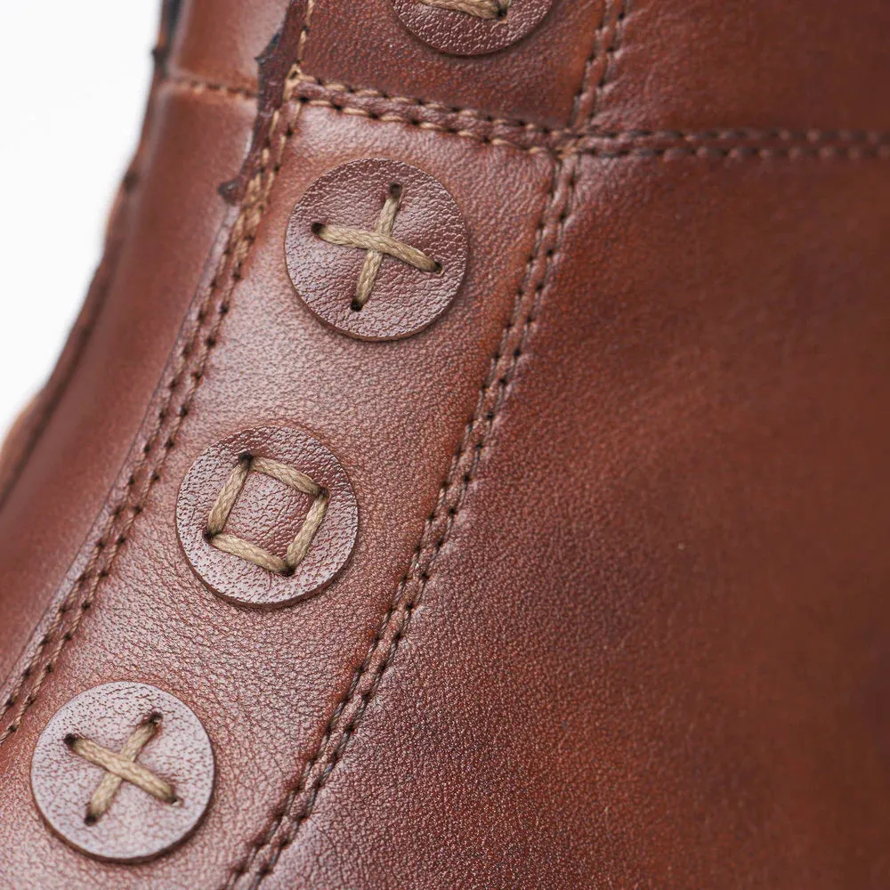 D4392-22 Chestnut Ankle Side Zip