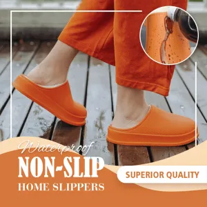 (Factory Outlet) (50% OFF!!) Waterproof Non-Slip Home Slippers