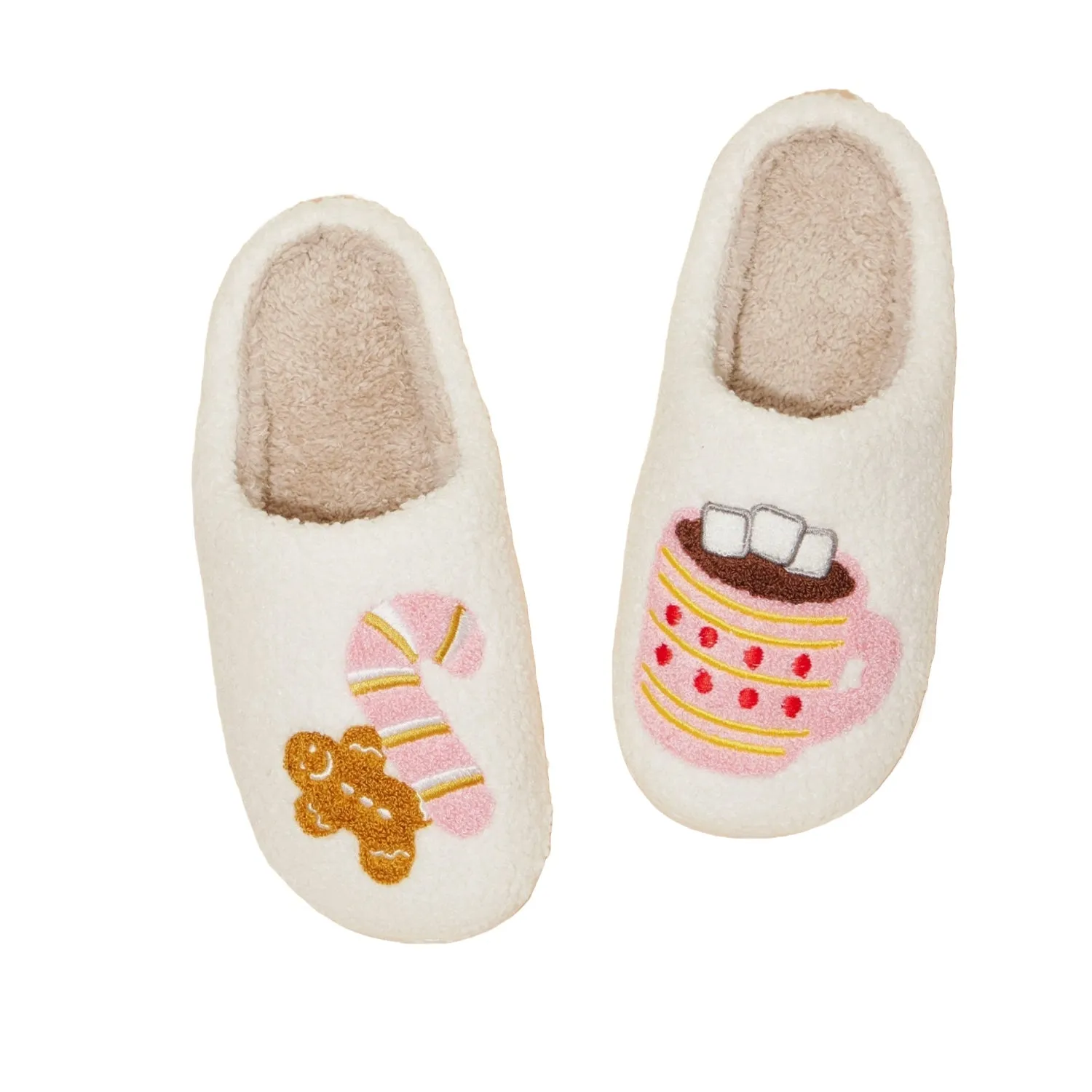 FLOOF Sweet Treat Slipper in White