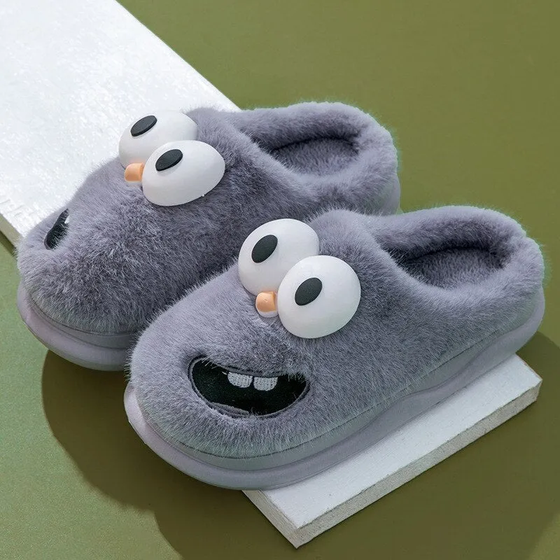 Funny Big Eyes Slippers