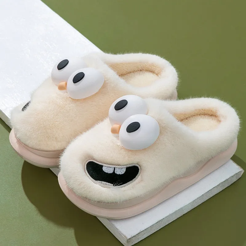 Funny Big Eyes Slippers