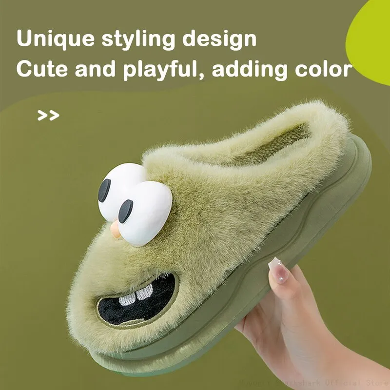 Funny Big Eyes Slippers