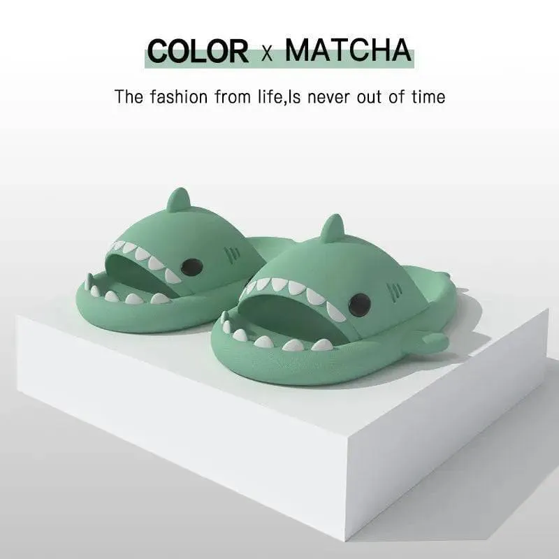 Funny Shark Cartoon Slippers for Indoor Outdoor Comfort and Fun