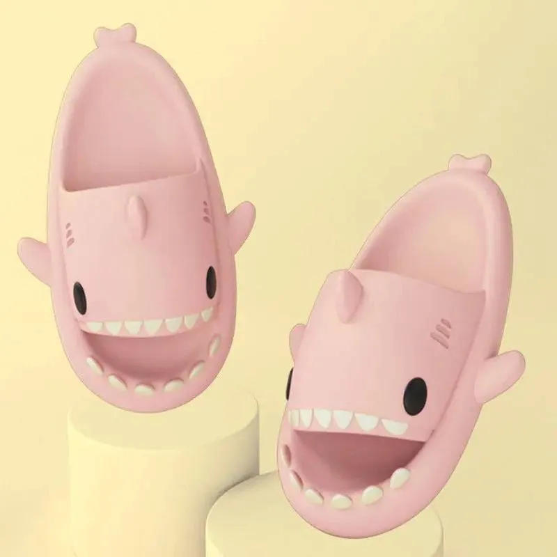 Funny Shark Cartoon Slippers for Indoor Outdoor Comfort and Fun