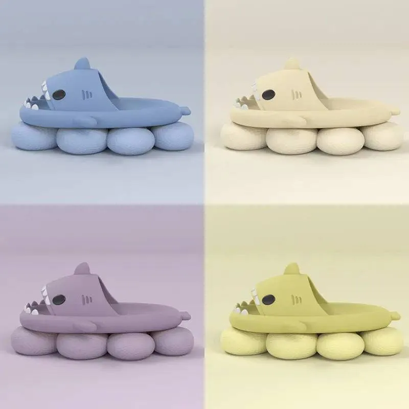 Funny Shark Cartoon Slippers for Indoor Outdoor Comfort and Fun