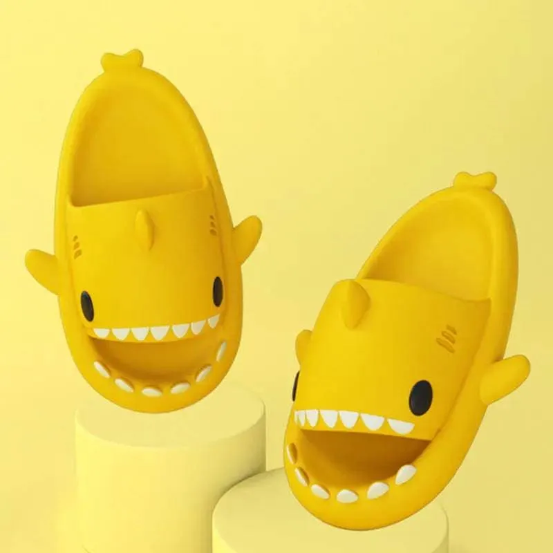 Funny Shark Cartoon Slippers for Indoor Outdoor Comfort and Fun