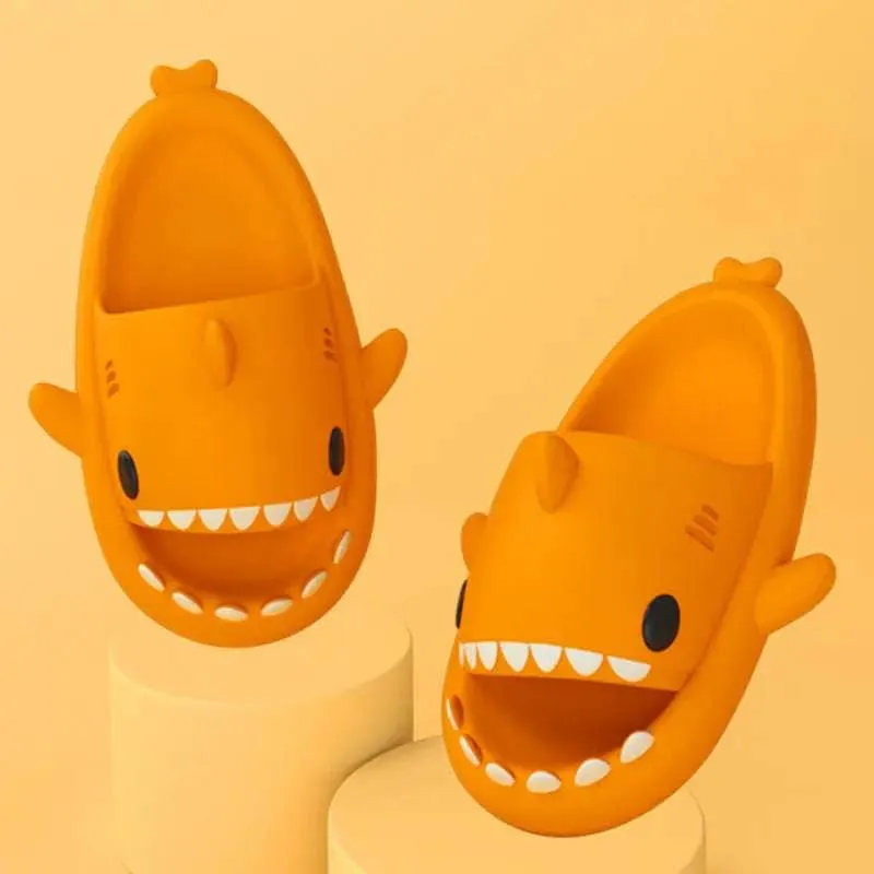 Funny Shark Cartoon Slippers for Indoor Outdoor Comfort and Fun