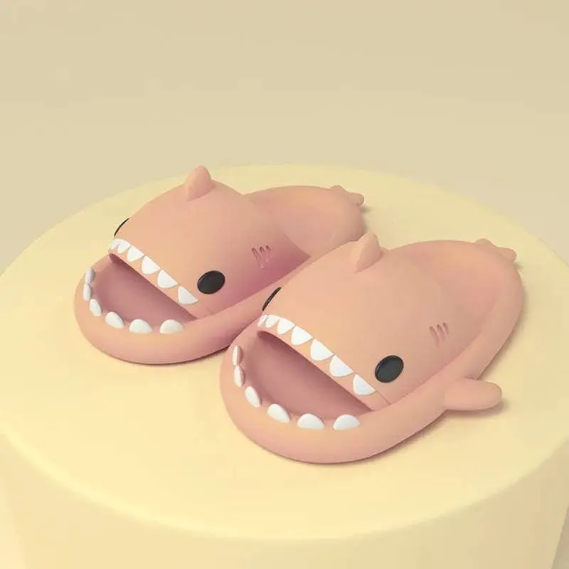 Funny Shark Cartoon Slippers for Indoor Outdoor Comfort and Fun