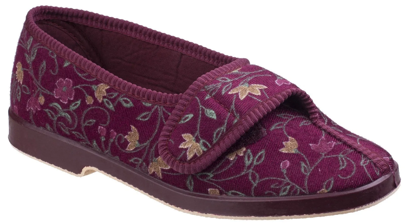 GBS Wilma Ladies Wide Fit Slipper