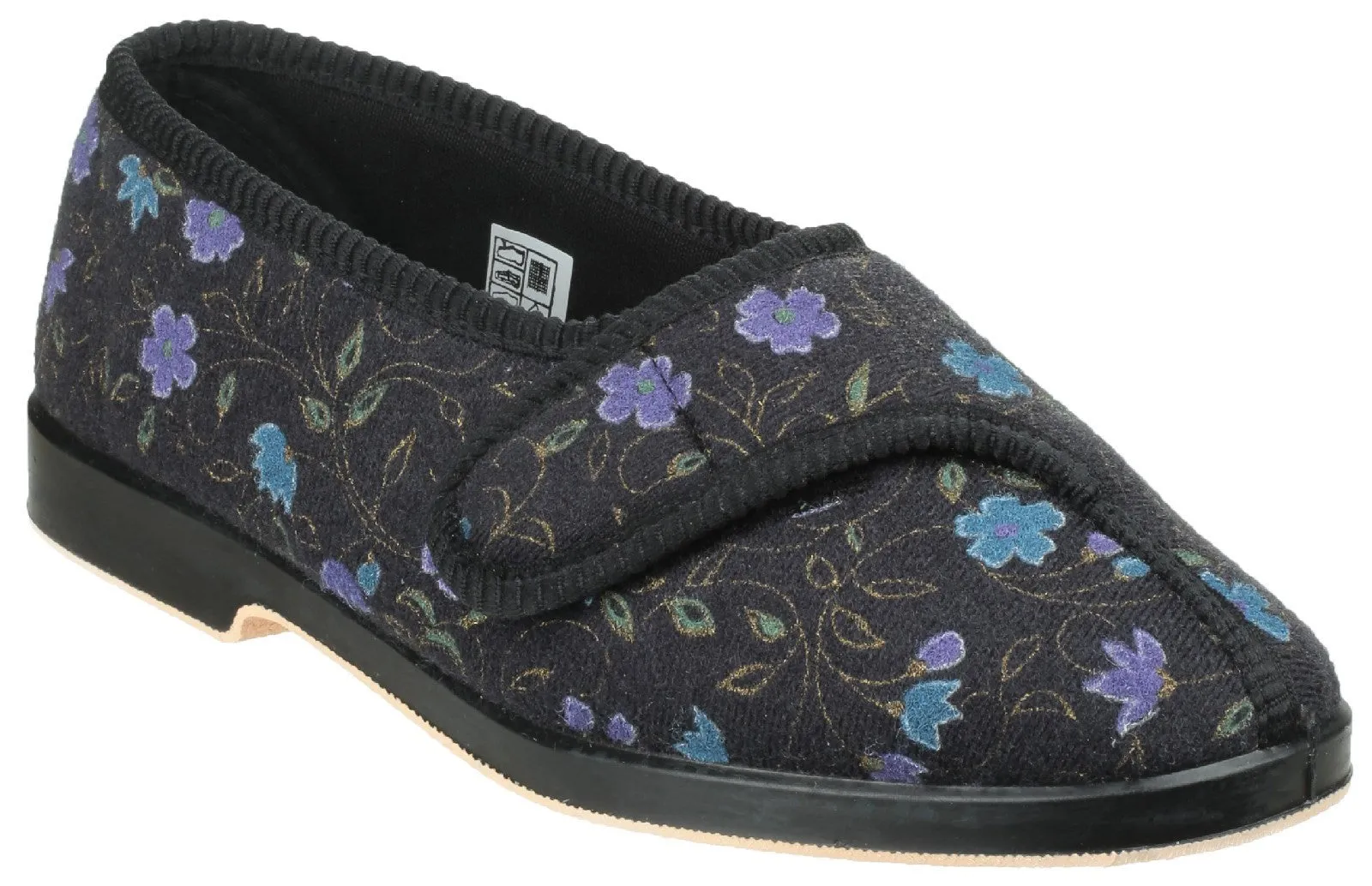 GBS Wilma Ladies Wide Fit Slipper