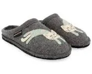 Haflinger Katze Slipper in Grey