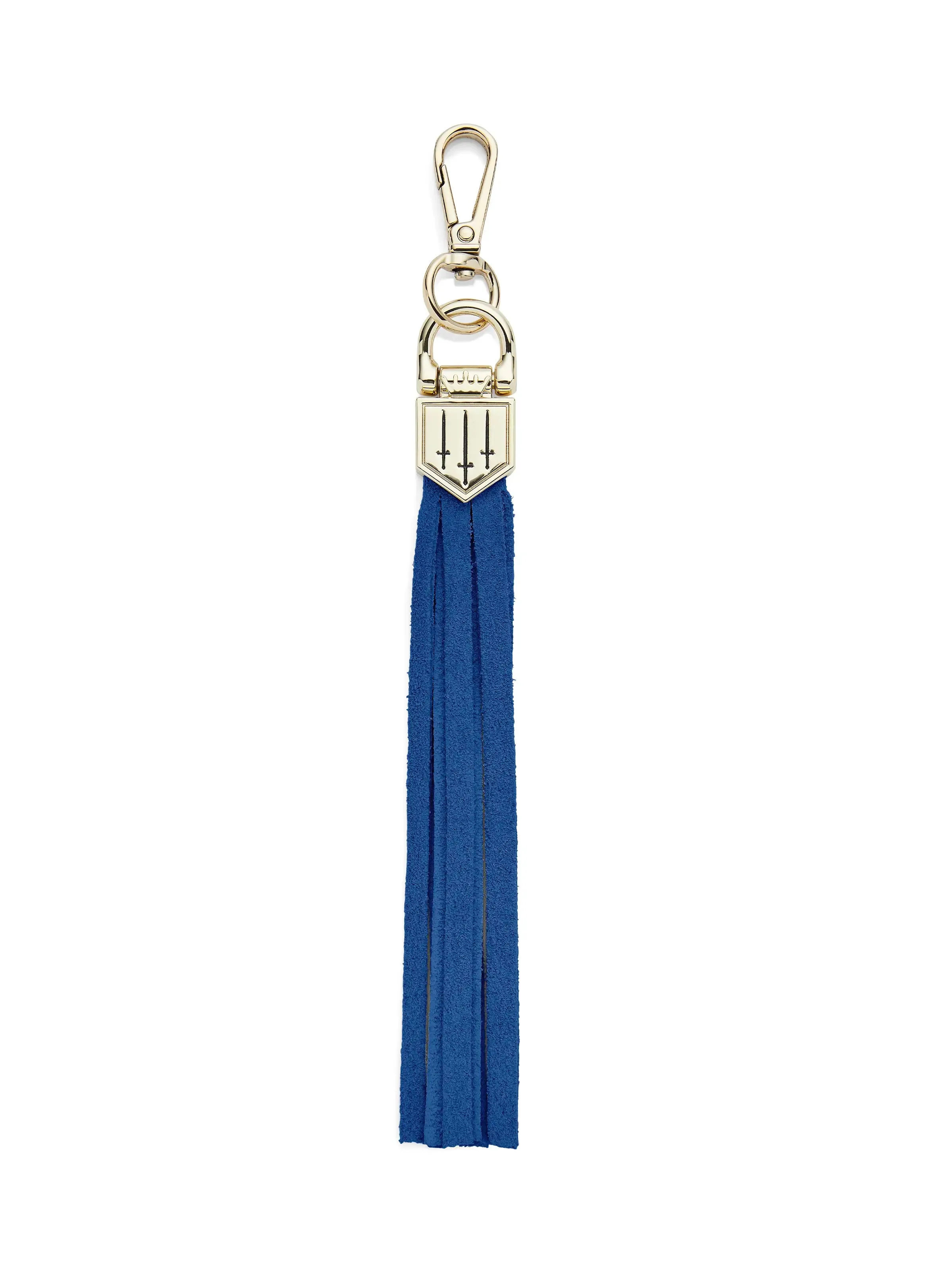 Handbag Tassel - Porto Blue Suede