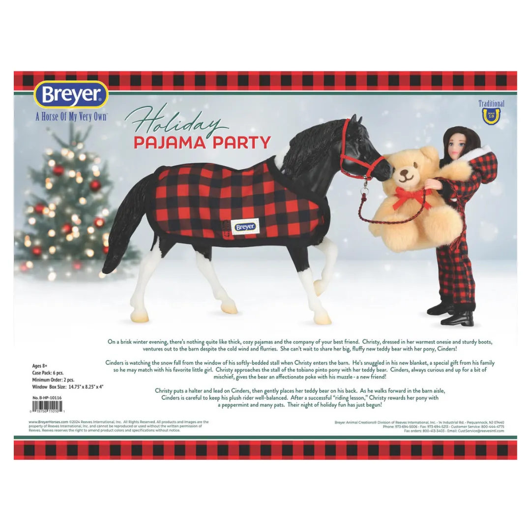 Holiday PJ Party Horse & Rider