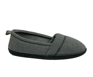 HomeTop Women's House Moccasins Slippers Gray