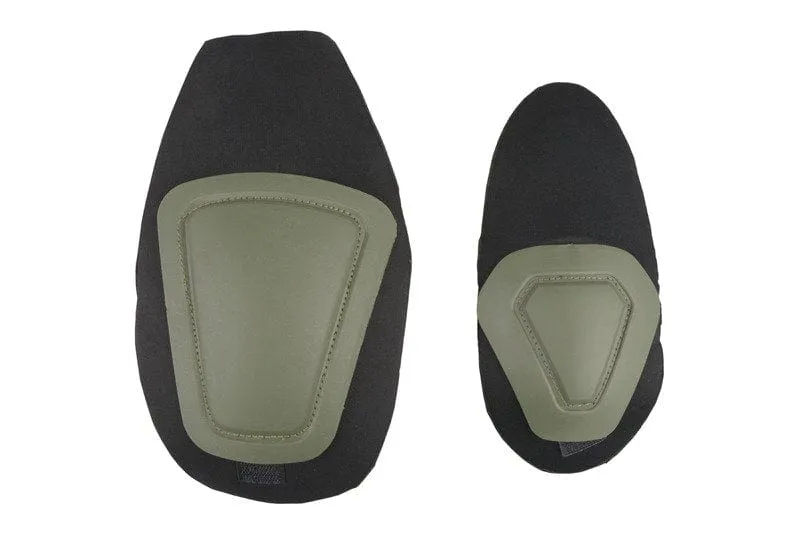 knee and elbow pads - Olive Drab