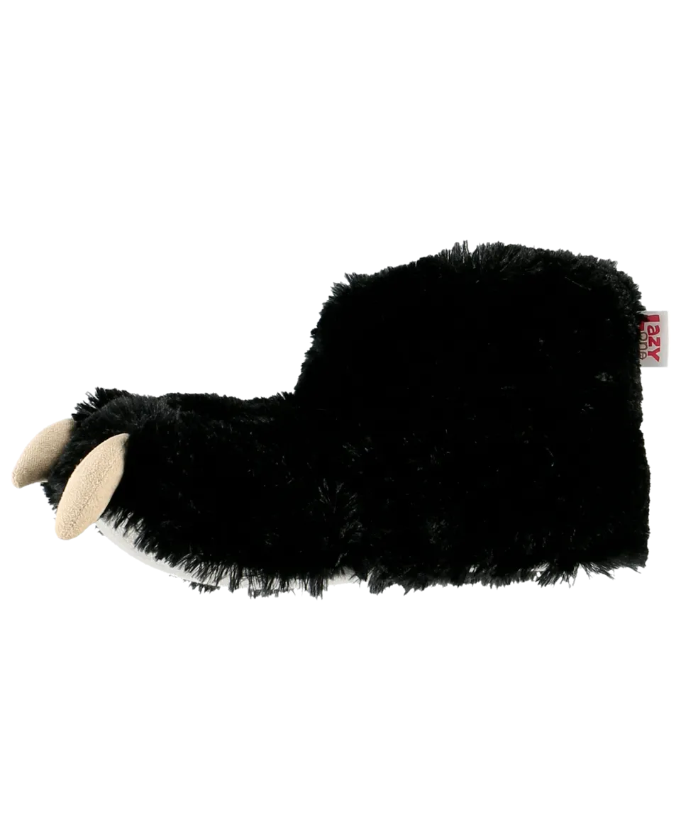 LazyOne Black Bear Paw Slipper