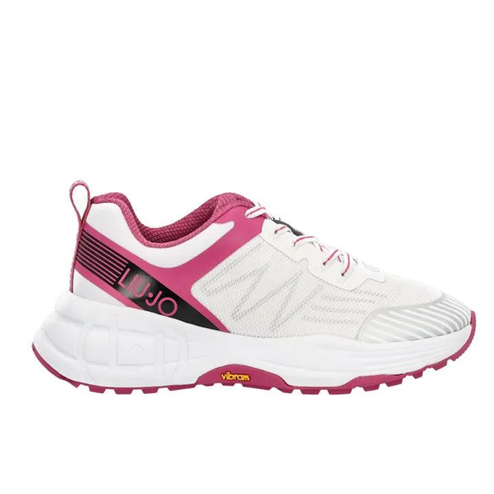 LIU JO ECO-FRIENDLY PINK SNEAKERS