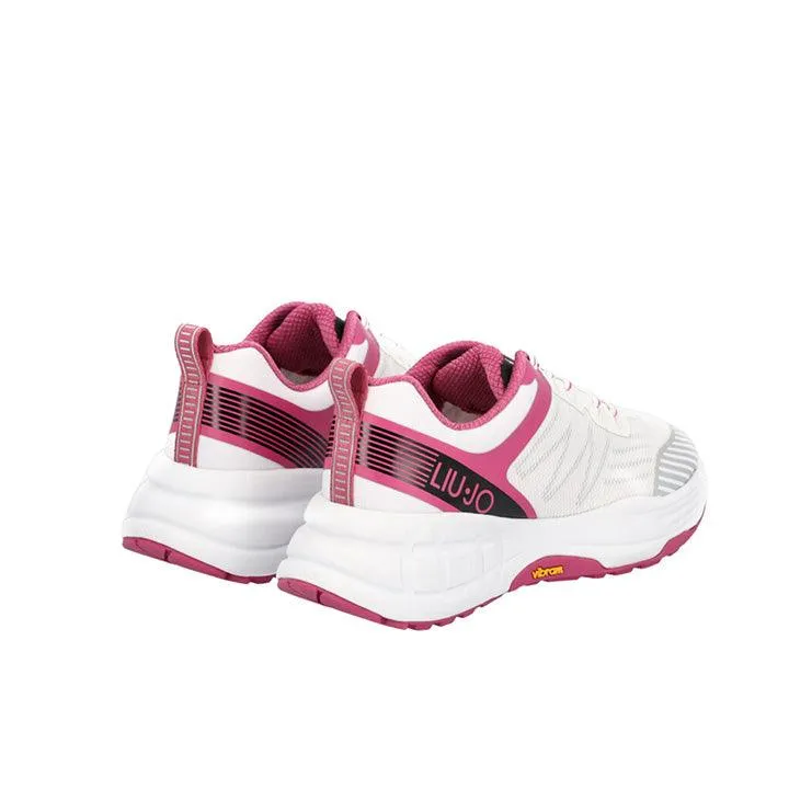 LIU JO ECO-FRIENDLY PINK SNEAKERS