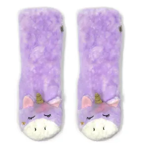 Magic Unicorn Plush Slipper Socks