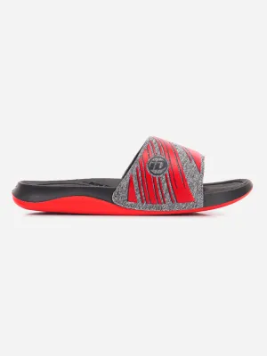 Men's Graphic Print Red Slider (ID5206)