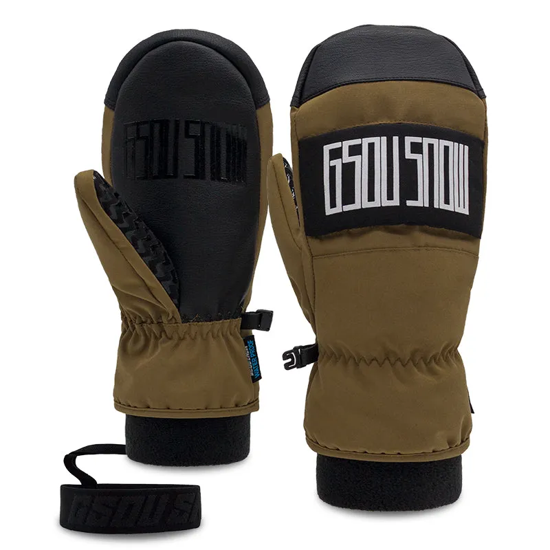 Men's Gsou Snow Winter Discover All Weather Snow Mittens