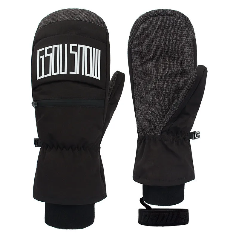 Men's Gsou Snow Winter Discover All Weather Snow Mittens