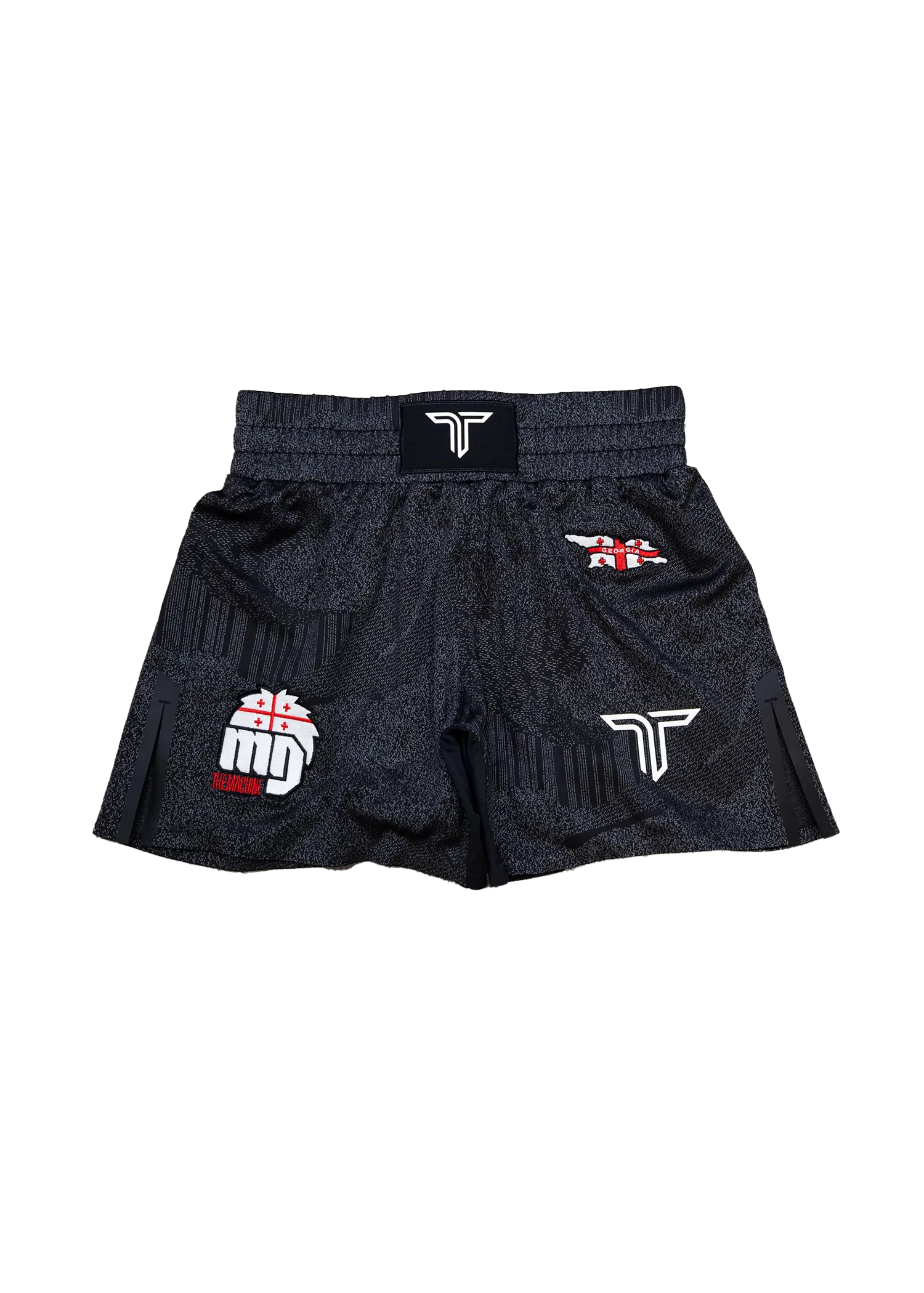 Merab Dvalishvili Night Vision Pro Fight Shorts (5" & 7" Inseam) - Black