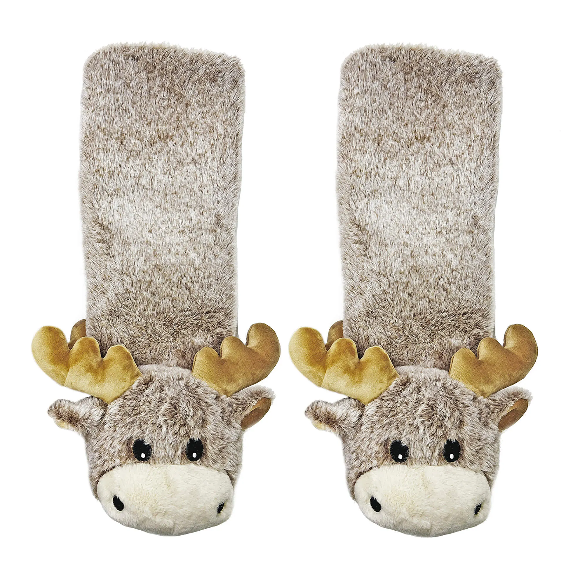 Moose Up Slipper Socks