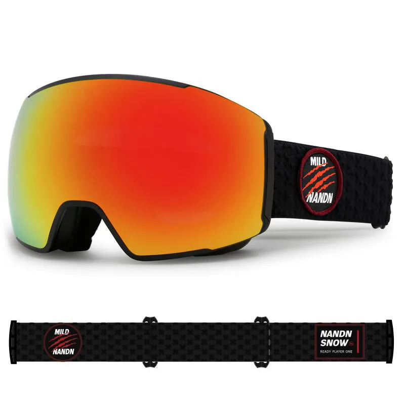 Nandn Unisex Optics Winter Fashion Frameless Snowboard Ski Goggle